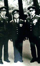 Капитан Гатауллин, майор Туровец, подполковник  Темнюк . 1986 Дрогобыч.